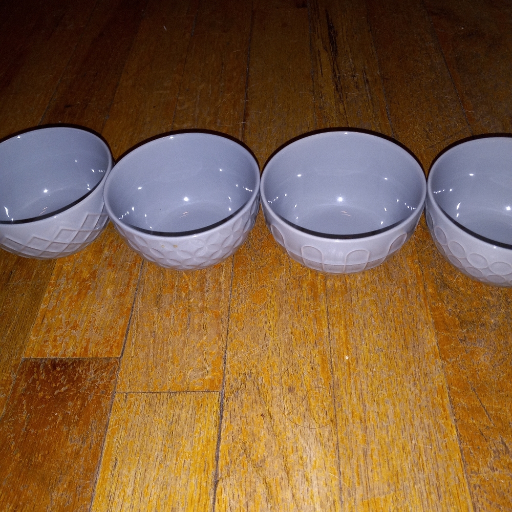 Set of 4 Cordon Bleu fruit/dipping bowls